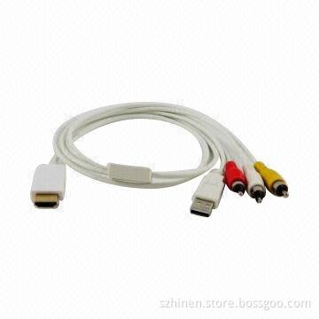 HDMI to CVBS adapter suitable for the car with audio-in